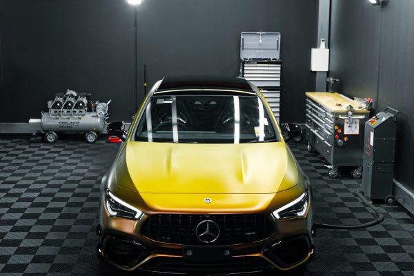 Mercedes CLA Colour Change Vinyl Wrap in Melbourne