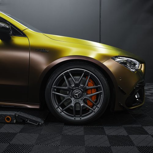 Mercedes CLA Colour Change Vinyl Wrap