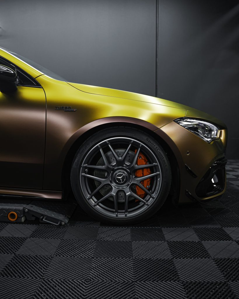 Mercedes CLA Colour Change Vinyl Wrap in Melbourne