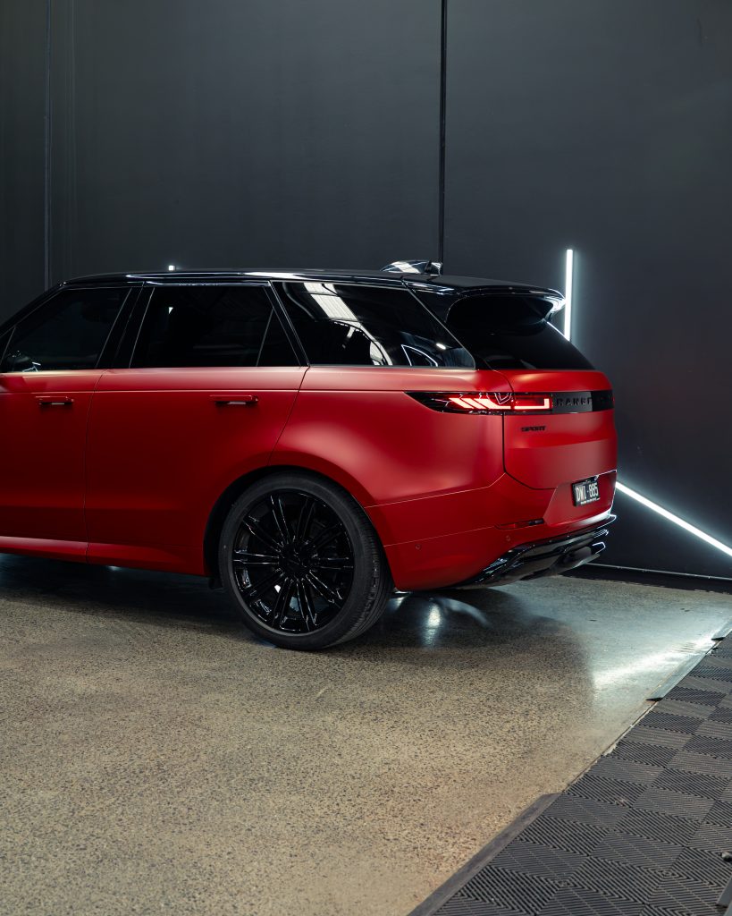 Satin PPF Wrap on a Land Rover Satin PPF Wrap on a Land Rover