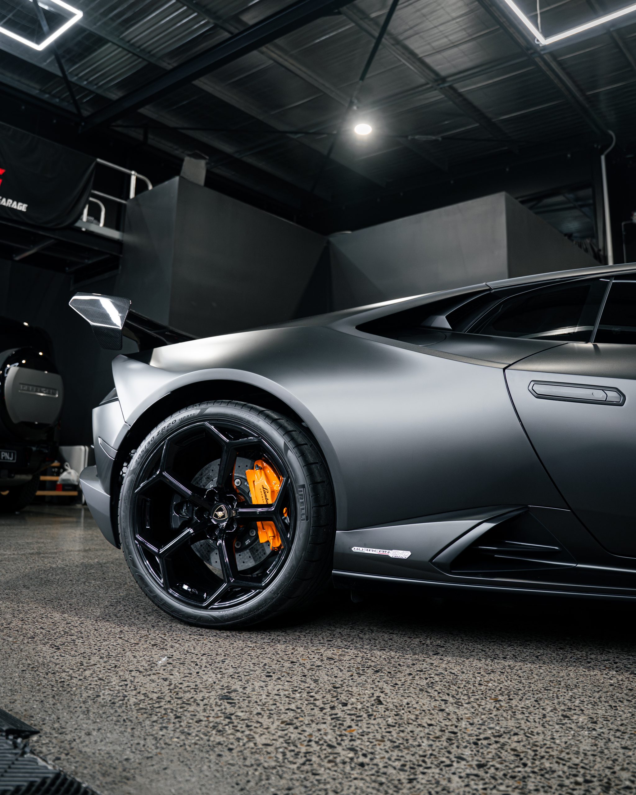 Brake Lamborghini Huracan Colour Change Vinyl Wrap in Melbourne