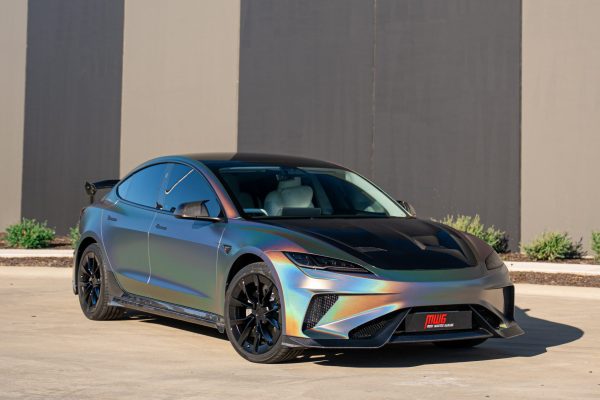 Tesla Model 3 Colour Vinyl Holographic Wrap