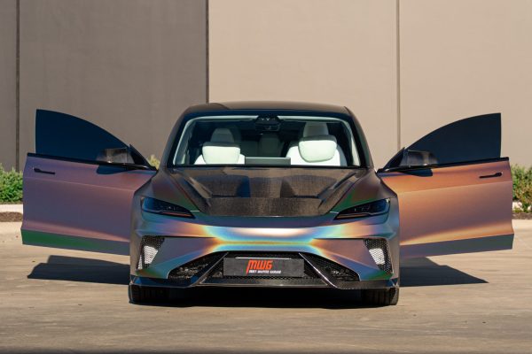 Tesla Model 3 Colour Vinyl Holographic Wrap