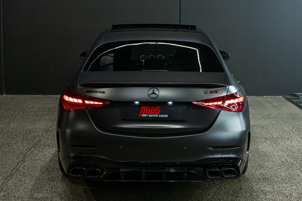 Mercedes C63 Satin PPF Wrap
