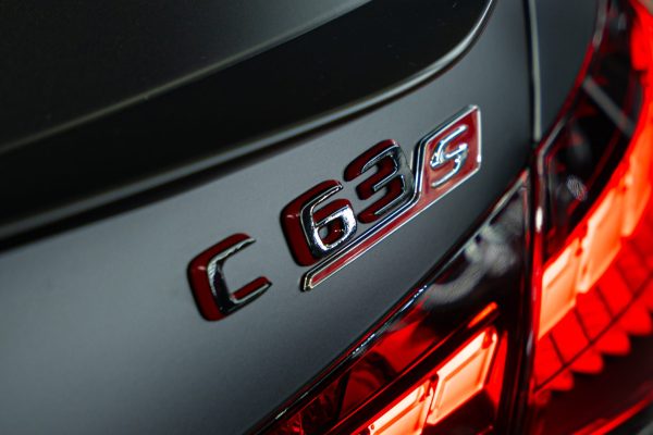 Mercedes C63s Satin PPF Wrap