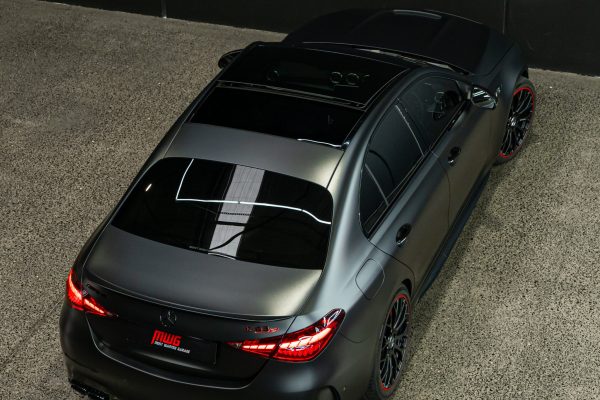 Mercedes C63s Satin PPF Wrap