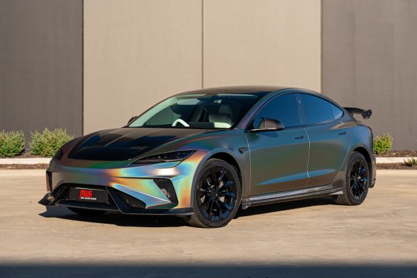 Tesla Model 3 Colour Vinyl Holographic Wrap