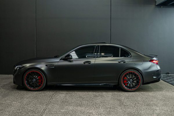 Mercedes C63s Satin PPF Wrap