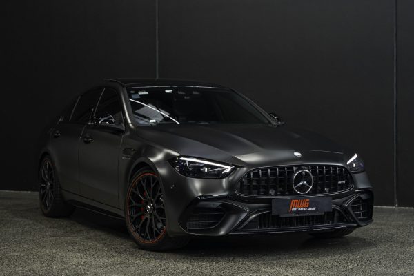 Mercedes C63s Satin PPF Wrap