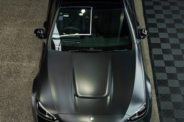 Mercedes C63s Satin PPF Wrap